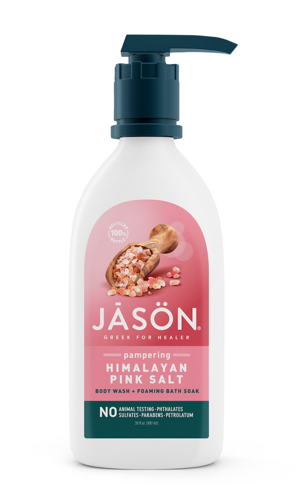 Jason Himalayan Pink Salt Foaming Bath Soak & Body Wash 887ml